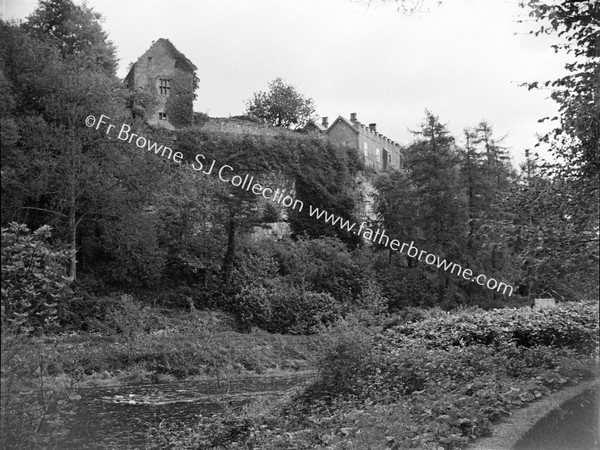 BENBURB CASTLE FROM RIVER